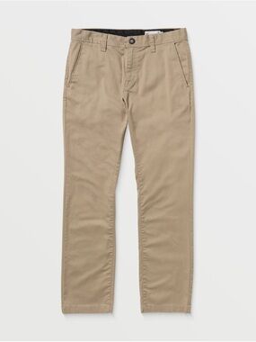 Volcom Chino Pants Frickin Modern Tan Brown Men’s 33W/30L